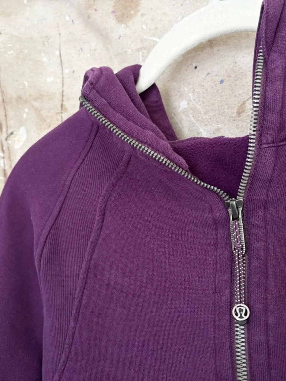 Lululemon Scuba Oversized Half-Zip Hoodie, Dramatic Magenta